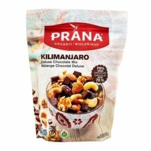 A bag of prana kilimanjaro trail mix.