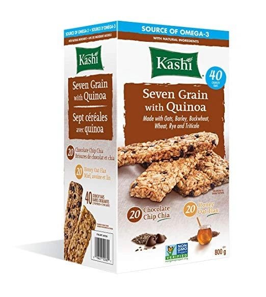 A box of seven grain with quinoa