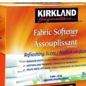 Kirkland signature fabric softener sheets 1 6 ct.
