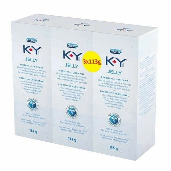 A box of k-y jelly is shown.