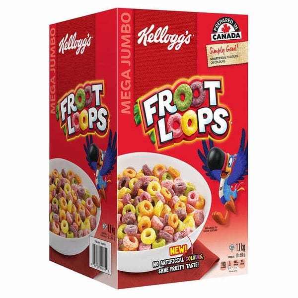 Kellogg's® Froot Loops Original Cereal, 10.1 oz - Pay Less Super