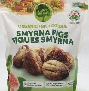 A bag of dried figs is shown.