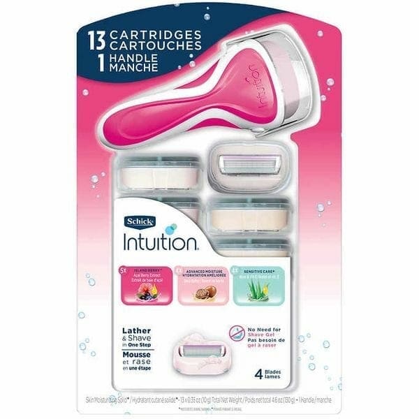A package of the intuition electronic toothbrush.