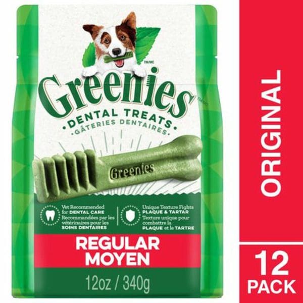 GREENIES Original Regular Dental Chews for Dogs