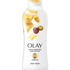 Olay Ultra Moisture Shea Butter Body Wash.