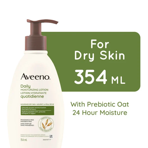Aveeno Daily Moisturizing Body Lotion for dry skin 354 ml.