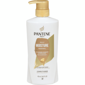 Pantene Pro-V Daily Moisturizing Rinse Renewal Conditioner.