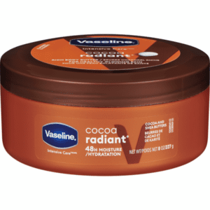 Vaseline Smoothing Cocoa Butter With Shea Body Lotion hair mask.