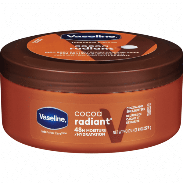 Vaseline Smoothing Cocoa Butter With Shea Body Lotion hair mask.