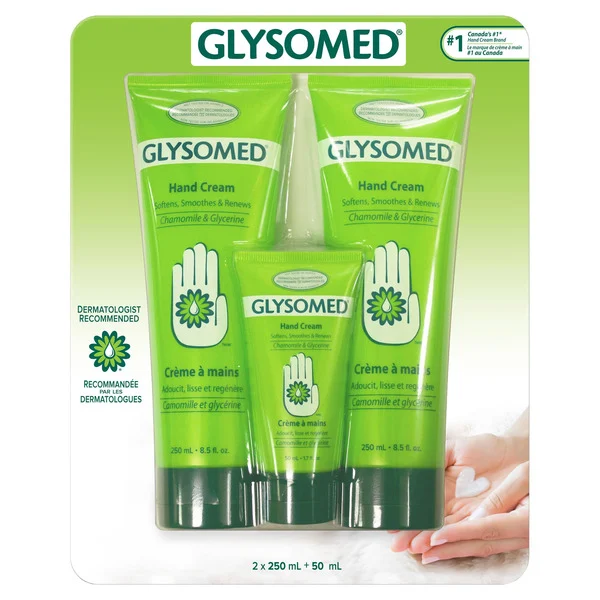 A package of Glysomed Hand Cream.