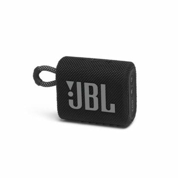 JBL GO3 Portable Waterproof Wireless Bluetooth Speaker - Black - detailshot 1.