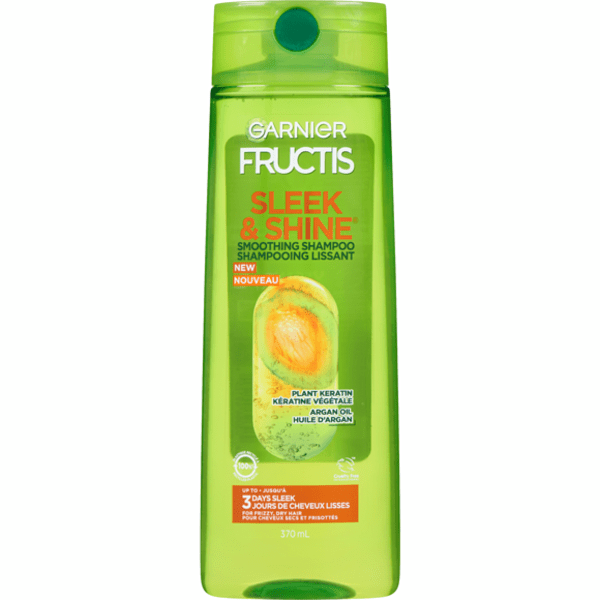 Garnier Fructis Sleek & Shine Fortifying Shampoo for dry hair.
