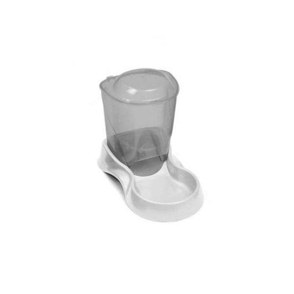 A Van Ness 0.68 Kg Pound Auto Pet Feeder with a plastic lid on it.