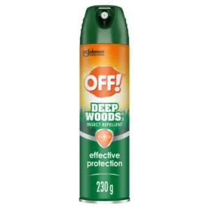 Off! Deep Woods Insect and Mosquito Repellent, Deet Free effective protection spray.