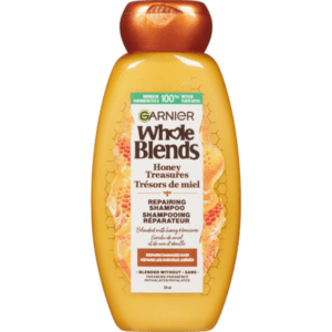 Garnier Whole Blends Honey Treasures Shampoo.