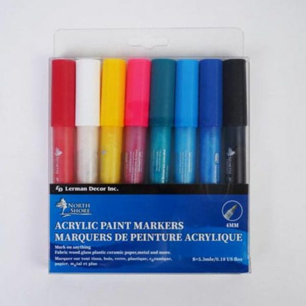 A set of Brea Reese Paint Brush Value Pack markers in a package.