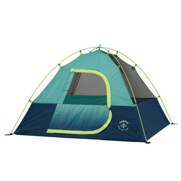 A Firefly! Outdoor Gear Youth Camping Tent with the door open.
