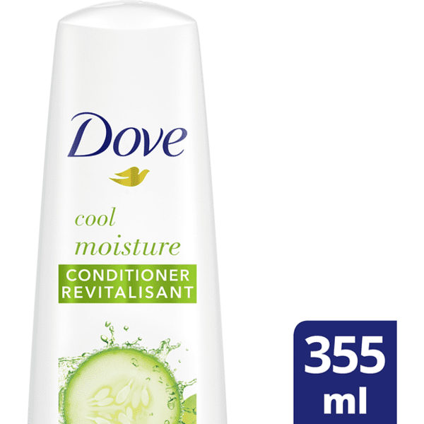 Dove Cucumber & Green Tea Scent Nutritive Solutions Cool Moisture Conditioner is the revitalisant.