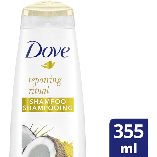 Dove Coconut Oil Nourishing Rituals Repairing Ritual Shampoo.