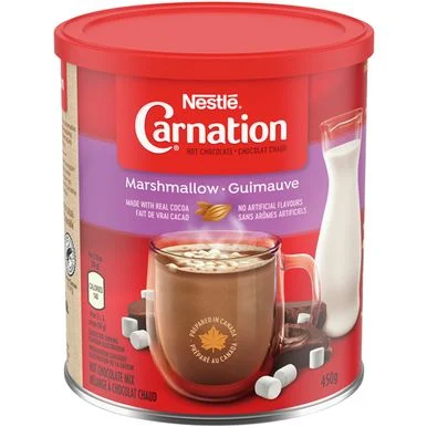 Nestle Carnation Rich and Creamy Hot Chocolate.