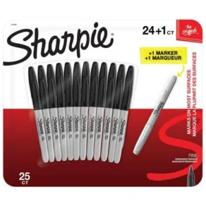 Sharpie Assorted Fine Markers in a package.