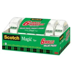 Scotch Magic Matte Finish Tape in a box.