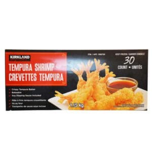 Kirkland Signature Tempura Shrimp cheesy tempura 30 pcs.