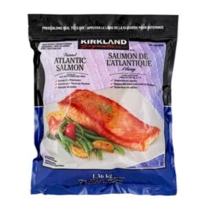 Kirkland Signature Atlantic Salmon fillets.